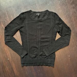 Black Long Sleeve Sweater - RW&Co - size small